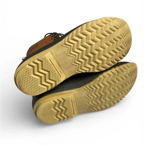 Sorel Men's Tan and Black Snow Boots - Picture 4 of 5